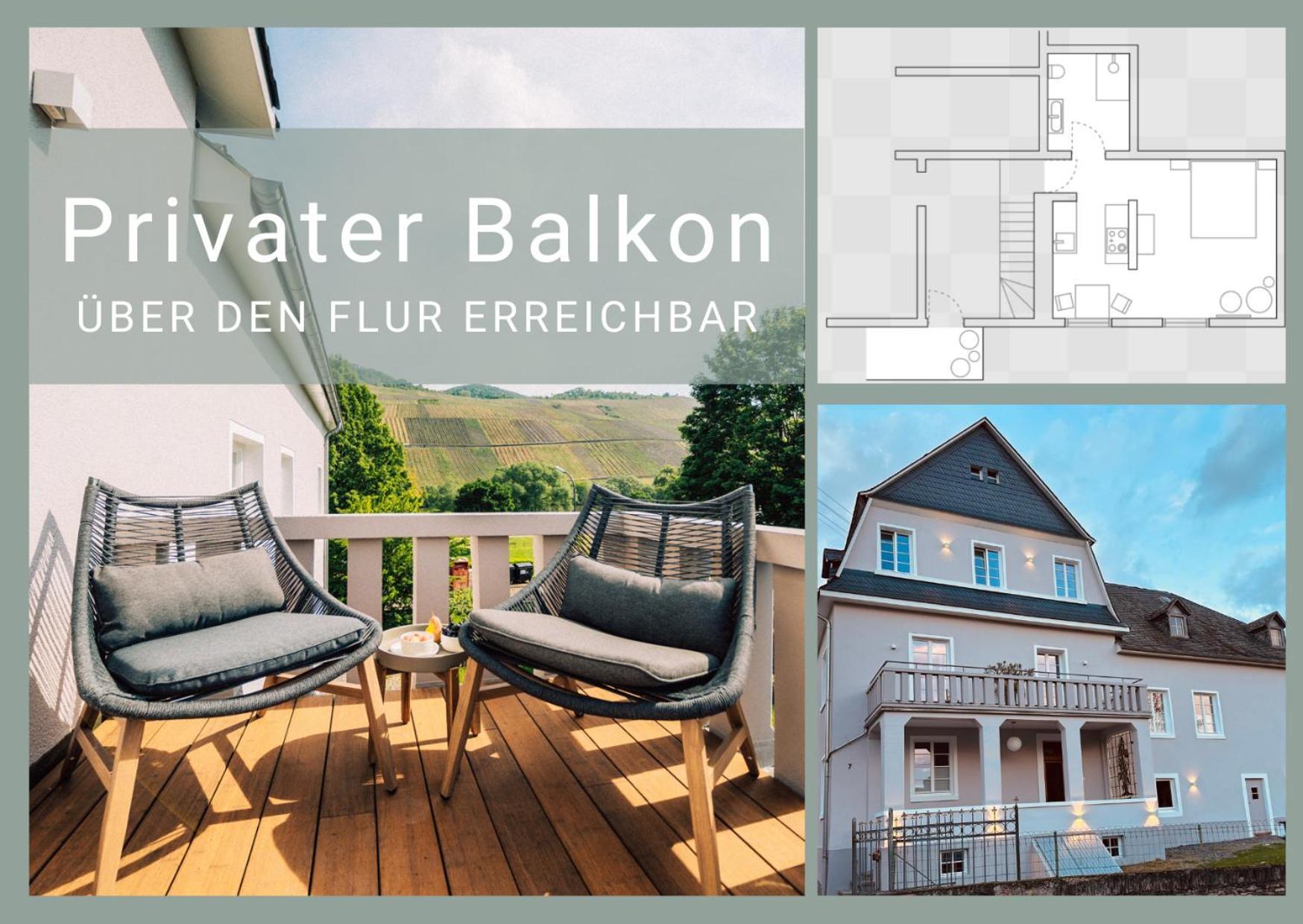 Gut Foersterlay - Exklusive Boutique Apartments Im Historischen Winzerhaus Direkt An Der Mosel Lösnich 외부 사진